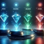 Conceptual art representing the trade-offs between different local AI model sizes