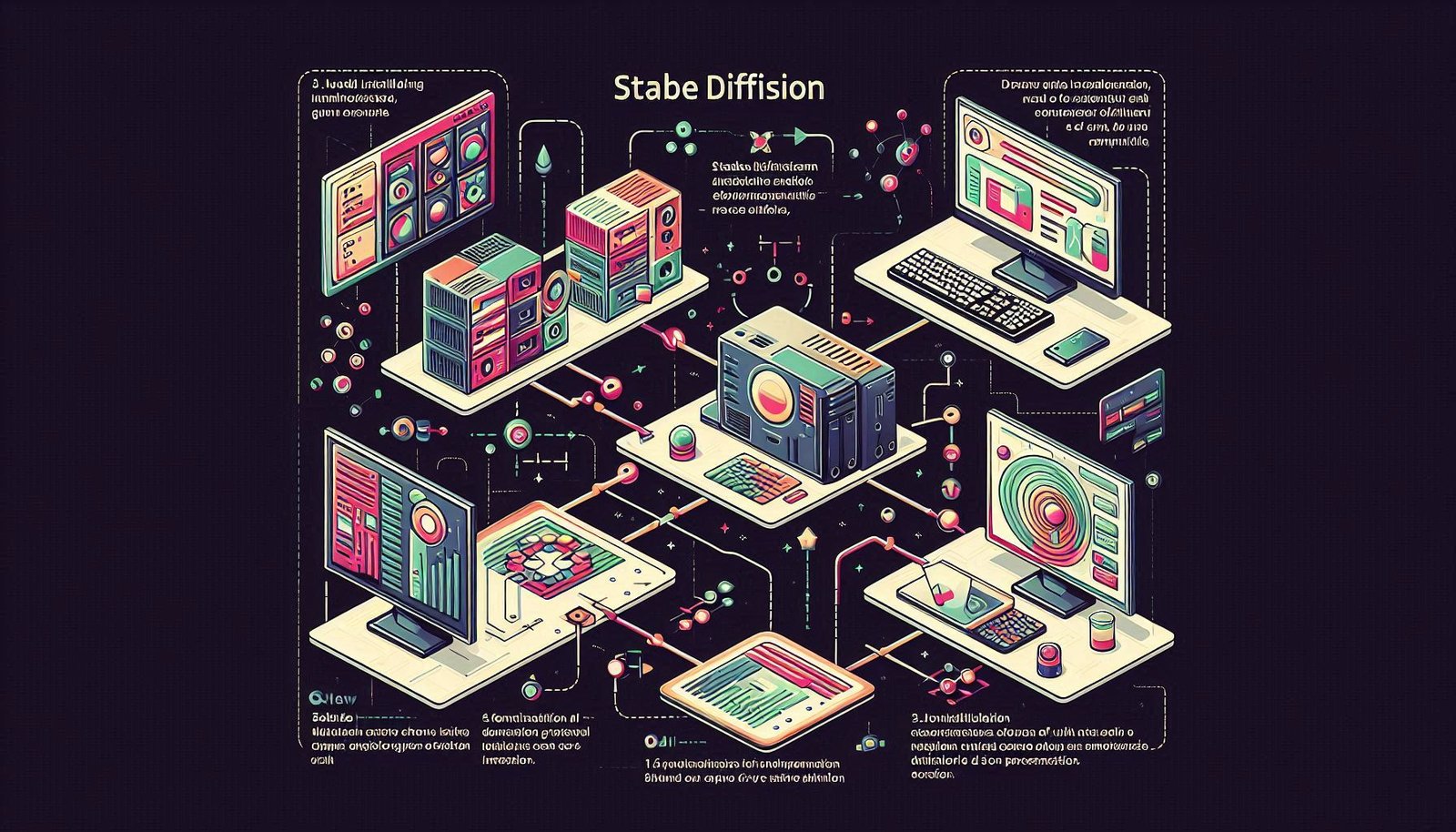 Complete guide to install Stable Diffusion locally showing hardware and software requirements
