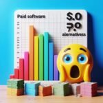 Cost comparison chart paid software monthly fees vs free AI alternatives savings