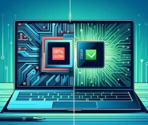 LM Studio running on CPU instead of GPU on Windows, showing CPU vs GPU acceleration concept.